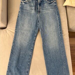 MOTHER Relaxed Fit Blue Jeans for Men